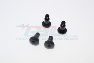 GPM GF004 ALUMINIUM KING PIN 5 X 6.2 X M4 FOR TAMIYA GF01 / TA01 / TA02 / TA03 / TL01 - GF004-BK