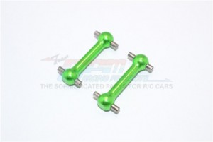 GPM TT131 ALLOY FRONT / REAR DOG BONE 31mm 1/10 TAMIYA TT-01 - GREEN - TT131-G