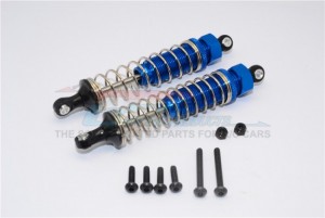 GPM TT2B095R ALLOY REAR ADJUSTABLE SPRING DAMPER 95mm TAMIYA TT02B Buggy - TT2B095R-B-S-BEBK