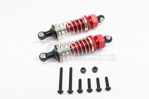 GPM TT2B070F ALLOY FRONT ADJUSTABLE SPRING DAMPER  70mm TAMIYA TT02B Buggy - TT2B070F-R-S-BEBK