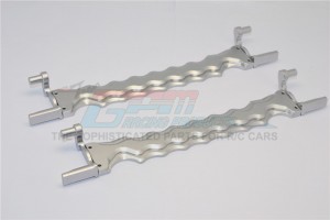 GPM TXM0126N ALUMINIUM BATTERY HOLDER FOR 6S TRAXXAS XMAXX 6S - Gun silver - TXM0126N-GS