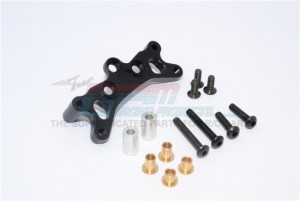 GPM TT2B028 ALLOY FRONT DAMPER PLATE TAMIYA TT02B Buggy - TT2B028-BK