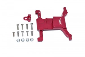 GPM SCX3024 ALUMINUM SERVO MOUNT 1/24 Axial SCX10 III CRAWLER - RED - SCX3024-R