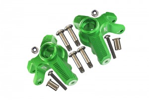GPM LMT021 ALUMINUM FRONT KNUCKLE ARM LOSI 1/8 LMT 4WD SOLID AXLE MONSTER TRUCK LOS04022 - GREEN - LMT021-G
