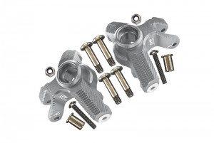 GPM LMT021 ALUMINUM FRONT KNUCKLE ARM LOSI 1/8 LMT 4WD SOLID AXLE MONSTER TRUCK LOS04022 - SILVER - LMT021-S