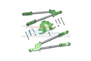 GPM MAKX049R ALUMINUM REAR TIE RODS WITH STABILIZER ARRMA RC 1/5 KRATON / OUTCAST 8S - MAKX049R-G