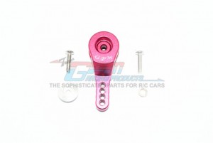 GPM TRX4023TA/4H ALUMINUM 23T SERVO HORN W. BUILT-IN SPRING 4 POSITIONING HOLES 1/10 RC TRAXXAS TRX-4 - RED - TRX4023TA/4H-R