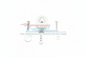 GPM TRX4023TA/3H ALUMINUM 23T SERVO HORN W. BUILT-IN SPRING (3 POSITIONING HOLES) 1/10 RC TRAXXAS TRX-4 - SILVER - TRX4023TA/3H-S