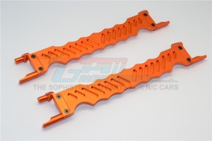 GPM TXM0126N ALUMINIUM BATTERY HOLDER FOR 6S TRAXXAS XMAXX 6S - Orange - TXM0126N-OR
