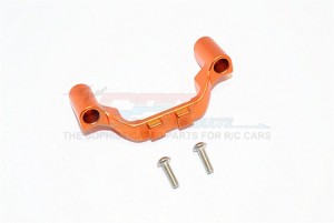 GPM TRV012B FRONT GEAR BOX PROTECTOR MOUNT TRAXXAS REVO / E-REVO VXL 56087 - GUN SILVER - TRV012B-OR