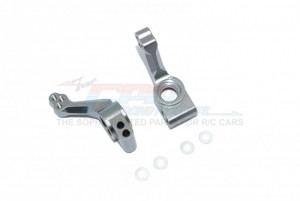 GPM SLA2W022 ALUMINUM REAR KNUCKLE ARM 1/10 SLASH PRO 2WD SHORT-COURSE / F-150 SVT RAPTOR - GUN SILVER - SLA2W022-GS