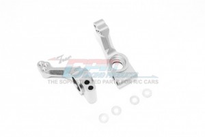 GPM SLA2W022 ALUMINUM REAR KNUCKLE ARM 1/10 SLASH PRO 2WD SHORT-COURSE / F-150 SVT RAPTOR - SILVER - SLA2W022-S