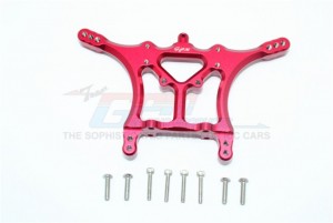 GPM SLA2W030 ALUMINUM ADJUSTABLE REAR DAMPER MOUNT TRAXXAS 1/10 SLASH PRO 2WD SHORT COURSE TRUCK 58034-2 - RED - SLA2W030-R