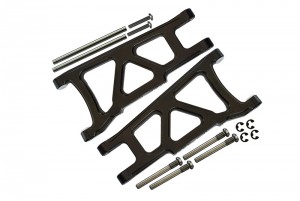 GPM SLA055 ALLOY FRONT / REAR LOWER ARM TRAXXAS SLASH / XO-01 / STAMPEDE 4X4 - BLACK - SLA055-BK