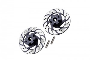 GPM UDR010DX+3MM ALUMINUM +3MM HEX WITH BRAKE DISK WITH SILVER LINING 8569 TRAXXAS 1/7 UNLIMITED DESERT RACER - BLACK - UDR010DX+3MM-BK