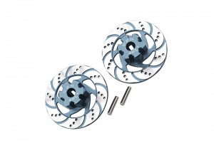 GPM UDR010DX+3MM ALUMINUM +3MM HEX WITH BRAKE DISK WITH SILVER LINING 8569 TRAXXAS 1/7 UNLIMITED DESERT RACER - GUN SILVER - UDR010DX+3MM-GS