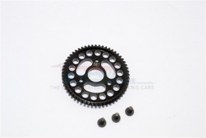 GPM STEEL MAIN GEAR 54T / 56T 1/10 TRAXXAS SLASH 4X4 / 4WD HOSS 4X4 VXL 3S - SSLA056T-BK