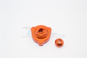 GPM SLA035 ALLOY SLIPPER SHAFT BEARING ADAPTOR 1/10 TRAXXAS SLASH 4X4 - ORANGE - SLA035-OR