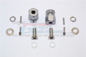 ALUMINIUM WHEEL HEX ADAPTER (INNER 5MM, OUTER 12MM, THICKNESS 17MM) AXIAL RR10 BOMBER - RR010/1217-GS