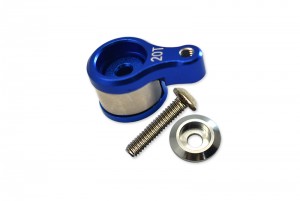 GPM LM020TSH ALUMINUM 20T SERVO HORN W. BUILT-IN SPRING  LOSI  1/18 2WD MINI-T 2.0 STADIUM TRUCK LOS01015 - BLUE - LM020TSH-B
