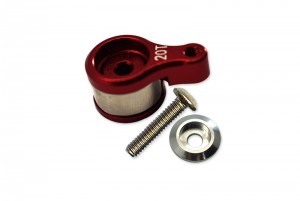 GPM LM020TSH ALUMINUM 20T SERVO HORN W. BUILT-IN SPRING  LOSI  1/18 2WD MINI-T 2.0 STADIUM TRUCK LOS01015 - RED - LM020TSH-R