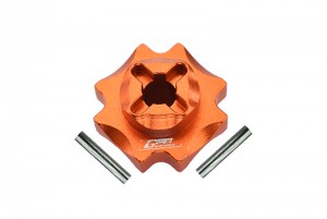 GPM LMT100 ALUMINUM CENTER DIFFERENTIAL OUTPUTS LOSI 1/8 LMT 4WD SOLID AXLE MONSTER TRUCK LOS04022 - ORANGE - LMT100-OR