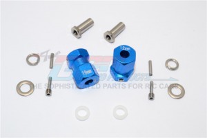 ALUMINIUM WHEEL HEX ADAPTER (INNER 5MM, OUTER 12MM, THICKNESS 19MM) AXIAL RR10 BOMBER - RR010/1219-B