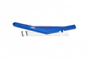 GPM LU4016R ALUMINUM REAR CHASSIS BRACE  LOSI RC 1/10 4WD LASERNUT TENACITY ULTRA 4 ROCK TACER LOS03028 - BLUE - LU4016R-B