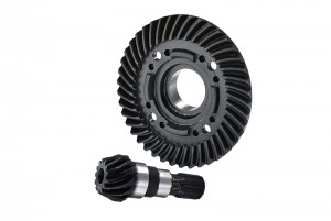 GPM STXM1200F CHROME STEEL FRONT SPIRAL BEVEL GEARS 1/5 TRAXXAS X-MAXX 6S 8S - STXM1200F-BK