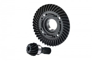 GPM STXM1200R CHROME STEEL REAR SPIRAL BEVEL GEARS 1/5 TRAXXAS X-MAXX 6S 8S - STXM1200R-BK