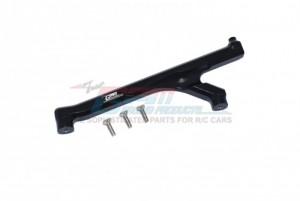 GPM LU4016F ALUMINUM FRONT CHASSIS BRACE LOSI 1/10 4WD LASERNUT TENACITY ULTRA 4 ROCK TACER LOS03028 - BLACK - LU4016F-BK