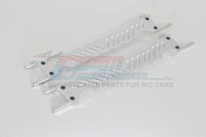 GPM TXM0126N ALUMINIUM BATTERY HOLDER FOR 6S TRAXXAS XMAXX 6S - Silver - TXM0126N-S