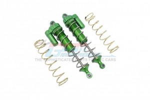 GPM MAKX187R/L ALUMINUM REAR L-SHAPE PIGGY BACK SPRING DAMPERS 187mm ARRMA 1/5 4WD KRATON / OUTCAST 8S BLX MONSTER TRUCK ARA110002T1/T2 - GREEN - MAKX187R/L-G-S