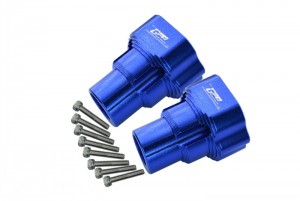 GPM LMT022 ALUMINUM REAR KNUCKLE ARM LOS242052 LOSI 1/8 LMT 4WD SOLID AXLE MONSTER TRUCK LOS04022 - BLUE - LMT022-B