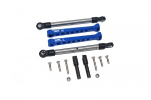 GPM LU4312RS ALUMINUM REAR SWAY BAR & STAINLESS STEEL LINKAGE LOSI 1/10 4WD LASERNUT TENACITY ULTRA 4 ROCK TACER LOS03028 - BLUE - LU4312RS-B
