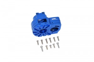 GPM LU4038 ALUMINUM CENTER GEARBOX LOSI  1/10 4WD LASERNUT TENACITY ULTRA 4 ROCK TACER LOS03028 - BLUE - LU4038-B