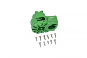 GPM LU4038 ALUMINUM CENTER GEARBOX LOSI  1/10 4WD LASERNUT TENACITY ULTRA 4 ROCK TACER LOS03028 - GREEN - LU4038-G
