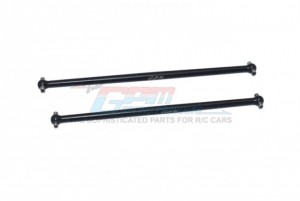 GPM LU4037S-BK HARDEN STEEL #45 DOGBONE  LOSI 1/10 4WD LASERNUT TENACITY ULTRA 4 ROCK TACER LOS03028 - LU4037S-BK