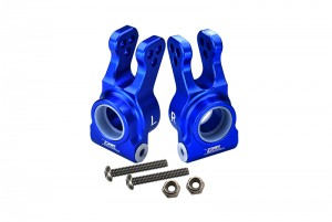 GPM LU4022 ALLOY REAR KNUCKLE ARM LOSI  1/10 4WD LASERNUT TENACITY ULTRA 4 ROCK TACER LOS03028 - BLUE - LU4022-B