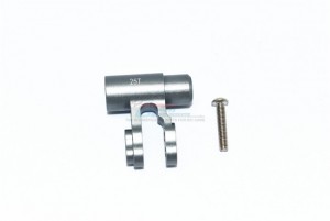 GPM TXM024/SH ALUMINUM STANDARD TRAXXAS 25T SERVO HORN TRAXXAS 1/5 X-MAXX 6S 8S MONSTER TRUCK - GUN SILVER - TXM024/SH-GS