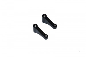 GPM LM016F ALUMINUM FRONT CHASSIS BRACE TEAM LOSI  1/18 2WD MINI-T 2.0 STADIUM TRUCK LOS01015 - BLACK - LM016F-BK