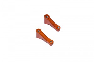 GPM LM016F ALUMINUM FRONT CHASSIS BRACE TEAM LOSI  1/18 2WD MINI-T 2.0 STADIUM TRUCK LOS01015 - ORANGE - LM016F-OR