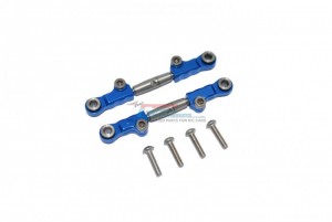 GPM LM054S STAINLESS STEEL FRONT UPPER ARM TIE ROD TEAM LOSI  1/18 2WD MINI-T 2.0 STADIUM TRUCK LOS01015 - BLUE - LM054S-B