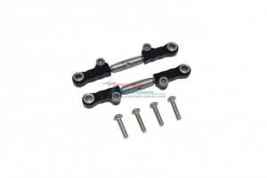 GPM LM054S STAINLESS STEEL FRONT UPPER ARM TIE ROD TEAM LOSI  1/18 2WD MINI-T 2.0 STADIUM TRUCK LOS01015 - LM054S-BK