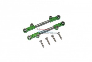 GPM LM057S STAINLESS STEEL REAR UPPER ARM TIE ROD TEAM LOSI  1/18 2WD MINI-T 2.0 STADIUM TRUCK LOS01015 - GREEN - LM057S-G