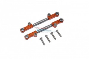 GPM LM057S STAINLESS STEEL REAR UPPER ARM TIE ROD TEAM LOSI  1/18 2WD MINI-T 2.0 STADIUM TRUCK LOS01015 - ORANGE - LM057S-OR