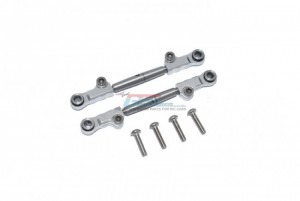 GPM LM057S STAINLESS STEEL REAR UPPER ARM TIE ROD TEAM LOSI  1/18 2WD MINI-T 2.0 STADIUM TRUCK LOS01015 - SILVER - LM057S-S