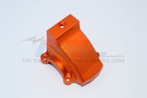 GPM TXM012A ALUMINIUM FRONT/REAR GEARBOX COVER FOR 6S TRAXXAS XMAXX 6S - TXM012A-OR