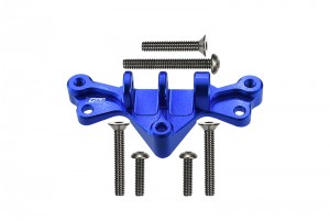 GPM LMT012B FRONT / REAR GEARBOX UPPER SUSPENSION LINKS MOUNT LOSI 1/8 LMT 4WD SOLID AXLE MONSTER TRUCK-LOS04022 - BLUE - LMT012B-B