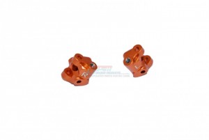 GPM LM019 ALUMINUM FRONT C-HUBS LOS214005 LOSI 1/18 2WD MINI-T 2.0 STADIUM TRUCK LOS01015 - ORANGE - LM019-OR